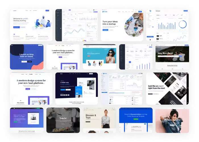 Responsive website templates by MepTechAdverts
