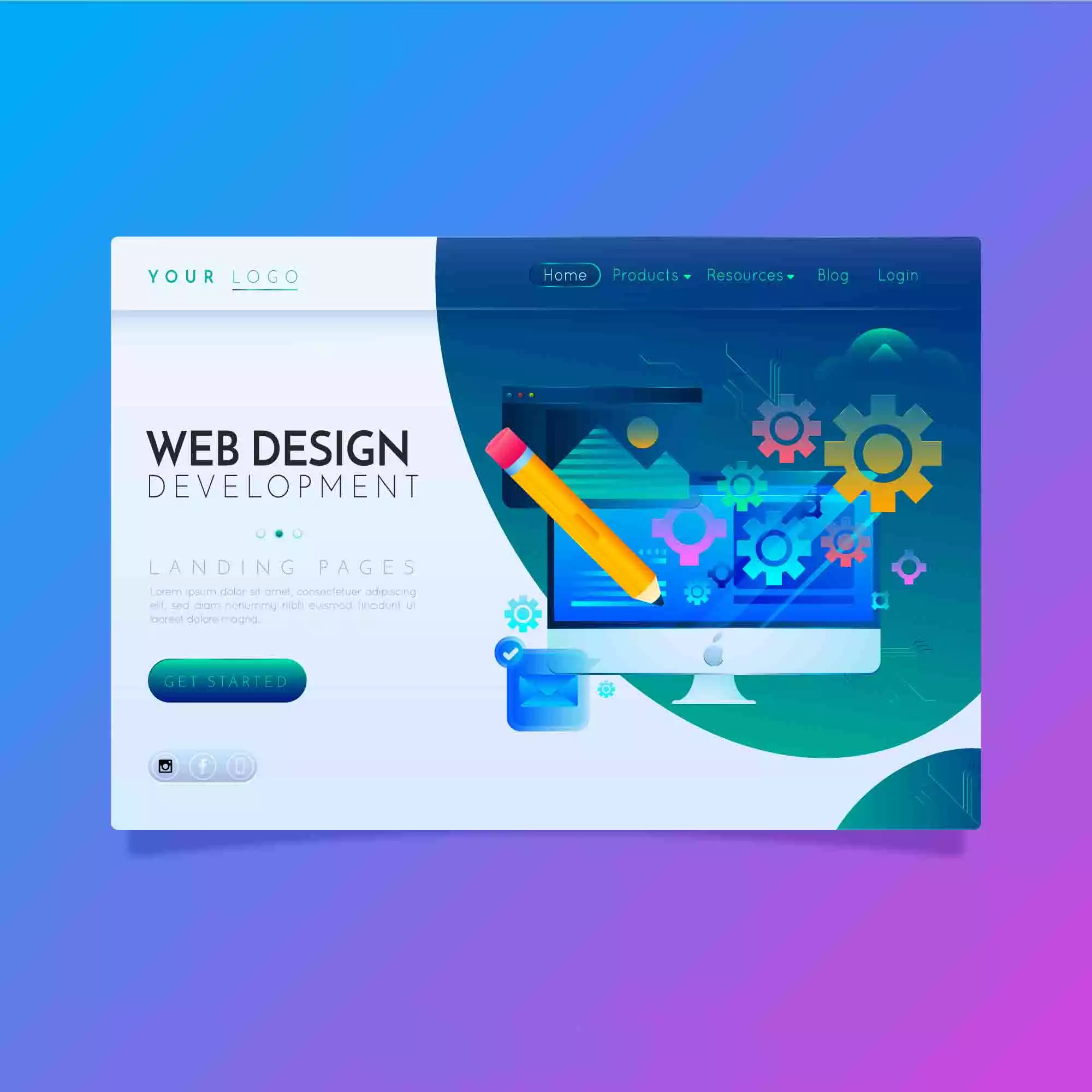Custom website development by MepTechAdverts